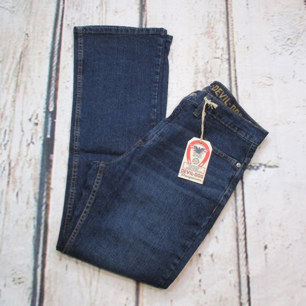 Men's Bootcut Jeans - Indigo